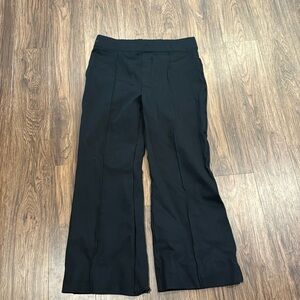 SPANX Black Pull-On Wide Leg Pants